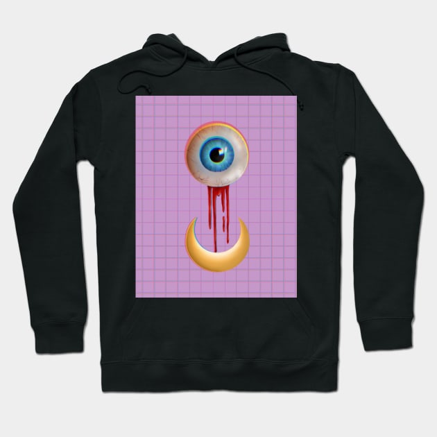 Blood Moon Hoodie by IntraSomnium